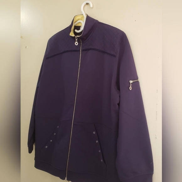 Draper's & Damon's zipper sweat shirt - Picture 2 of 6